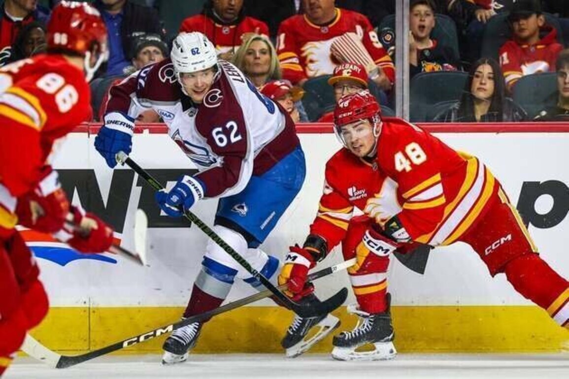 Avalanche down Flames, tie franchise's season mark for points