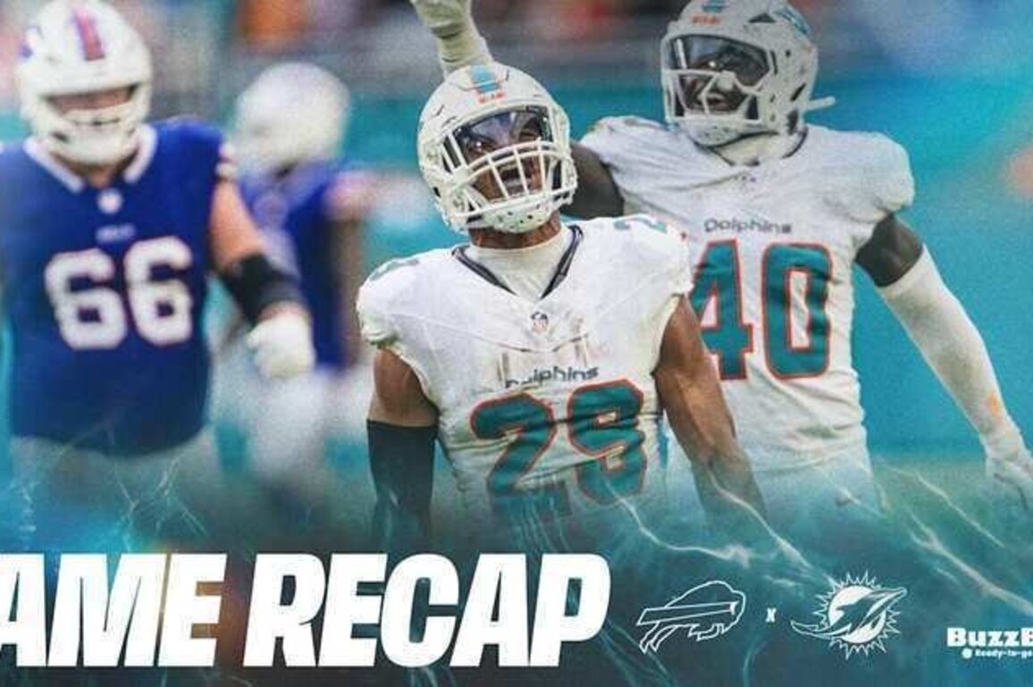 Game Recap: Dolphins deliver commanding 30-13 home victory over Bills