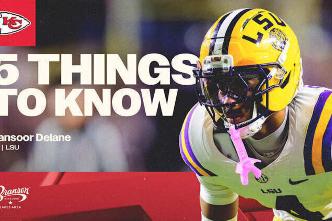 Five Things to Know About New Chiefs CB Mansoor Delane