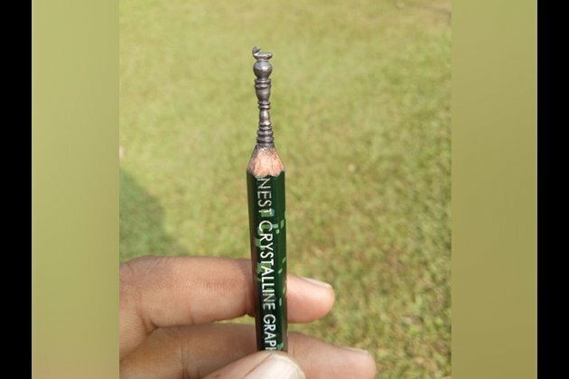 Odisha artist creates miniature of Hockey World Cup trophy
