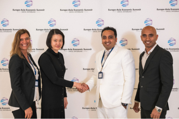 Digant Sharma Joins Global Leaders at Europe-Asia Economic Summit in Davos