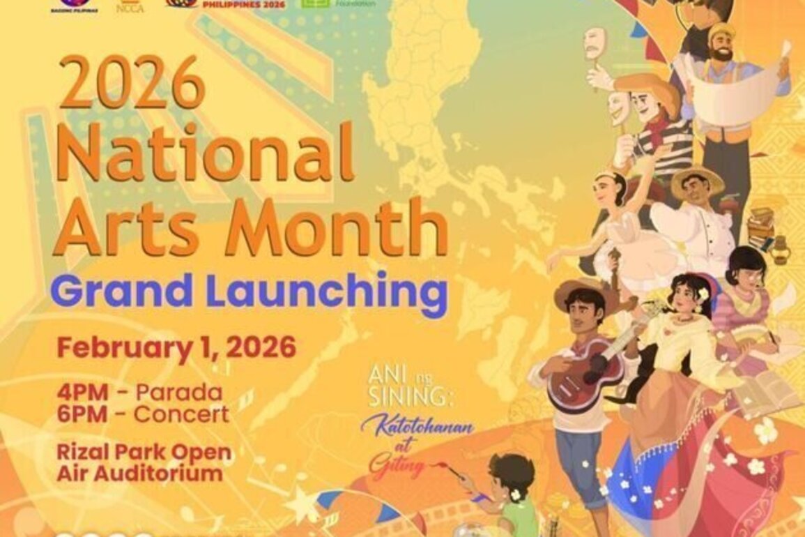 National Arts Month 2026 Opens with a Grand Concert in Luneta