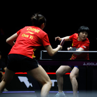 (SP)U.S.-LAS VEGAS-TABLE TENNIS-WTT SMASH 2025-WOMEN'S SINGLES-SEMIFINAL