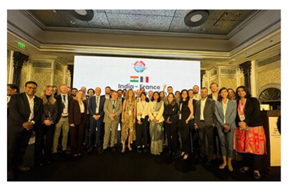 An Official Business Delegation of 23 innovative French companies Visited India for the Launch of the India-France Year of Innovation