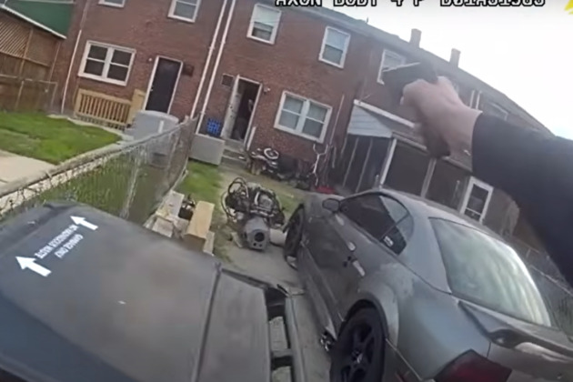 Video shows man firing shots at Baltimore County officer before police shooting