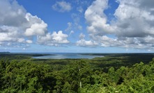  View of the bay from Woodlark