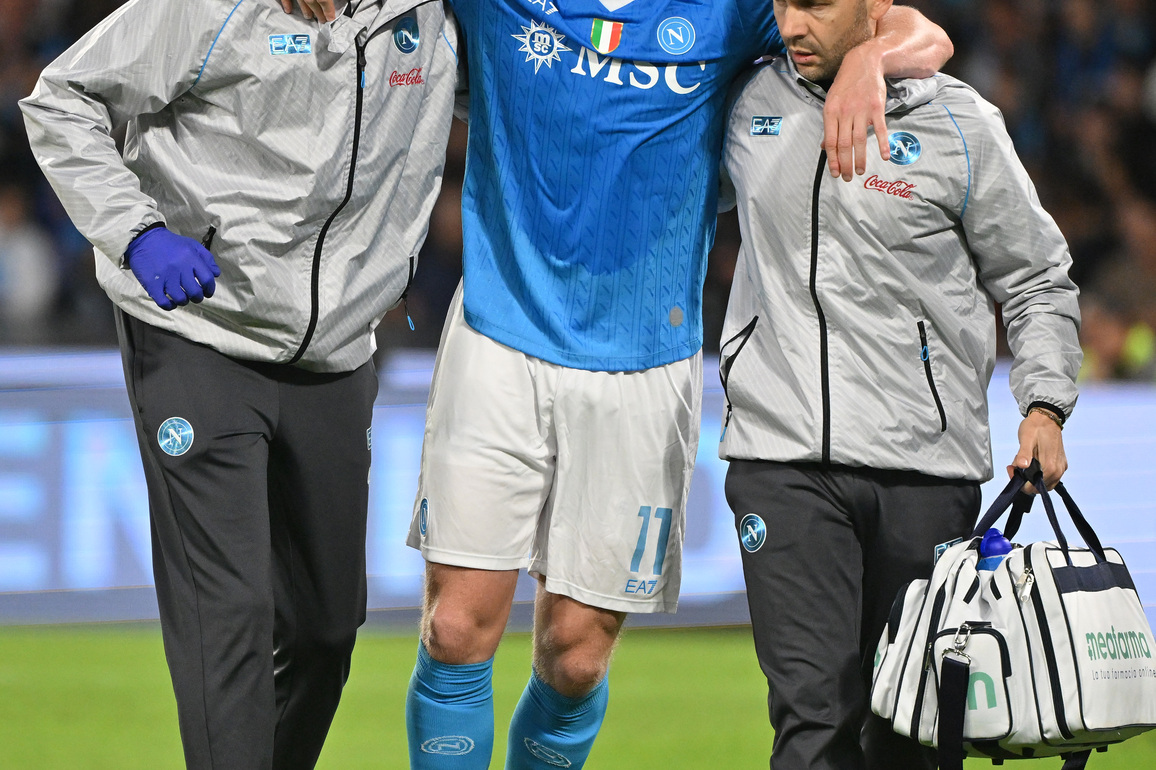 (SP)ITALY-NAPLES-FOOTBALL-SERIE A- NAPOLI VS INTER