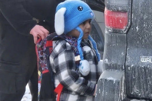 Five-year-old among four children detained by US immigration officials