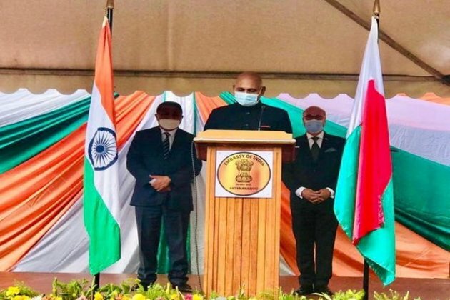 Indian embassy in Madagascar celebrates 73rd Republic Day by unfurling national flag