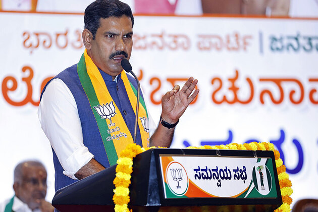 "Nation comes first and party next": Karnataka BJP chief Vijayendra slams Shivakumar for skipping Davos