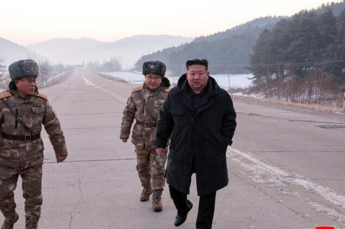 North Korea's Kim Jon-Un unveils nuclear-capable rocket system