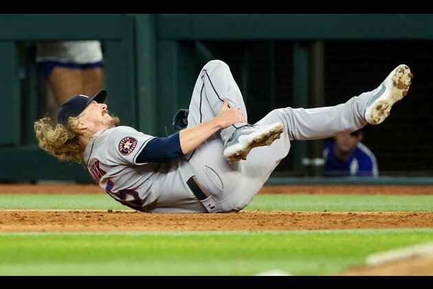 Astros reinstate RHP Ryne Stanek (ankle) from IL