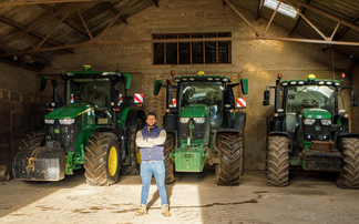 Returning to the family farm: How one arable farmer is balancing soil health, wind turbines and food production