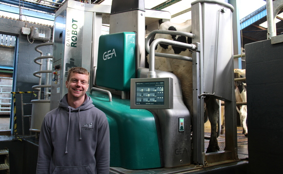 Large-scale robotic installation alleviates labour constraints on Cheshire dairy farm
