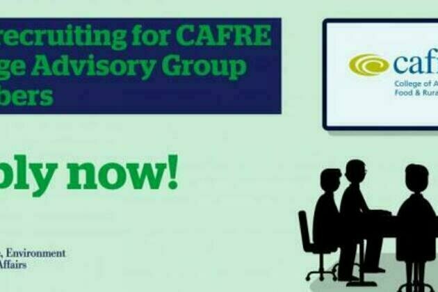 DAERA seeks six new Members for CAFRE's College Advisory Group