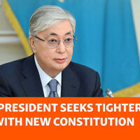 Kazakh President Seeks Tighter Grip On Power With New Constitution