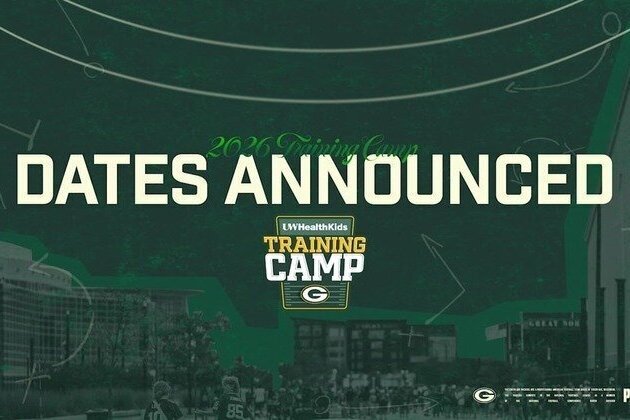 Dates set for 2026 Packers Training Camp