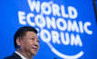 Xi Jinping doing more than treading water at Davos (Image: World Economic Forum/Valeriano di Domenico)