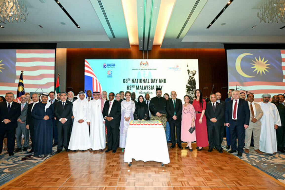 UAE officials, diplomats join Malaysian Embassy in celebrating National Day