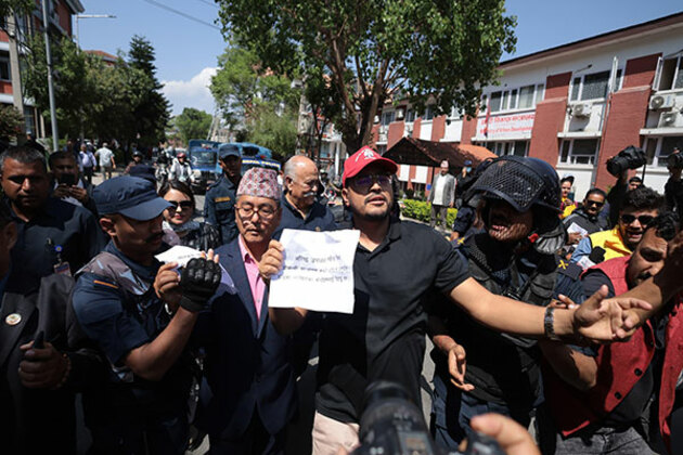 Nepal: RPP Leaders briefly detained during protest in restricted area amid internal discord