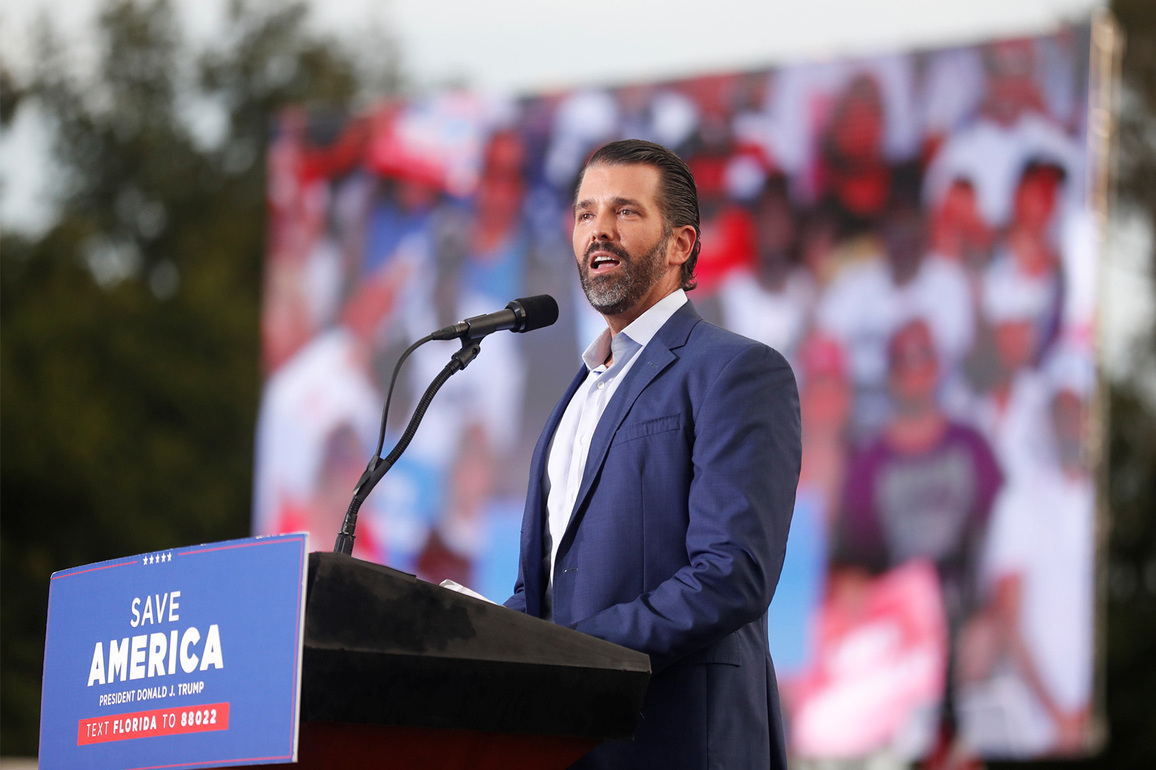 "Money trains have not stopped": Donald Trump Jr warns his father may abandon Ukraine over stalled peace