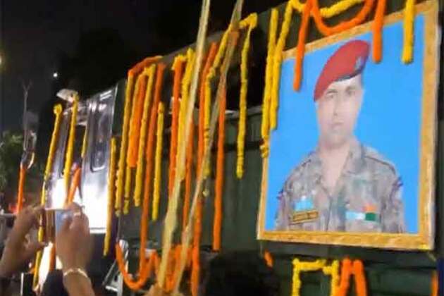 WB: Mortal remains of Army soldier killed in encounter in Udhampur reach home