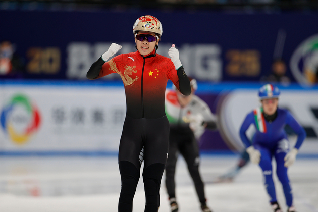(SP)CHINA-BEIJING-SHORT TRACK SPEED SKATING-WORLD CHAMPIONSHIPS-WOMEN'S 1500M-FINAL B(CN)