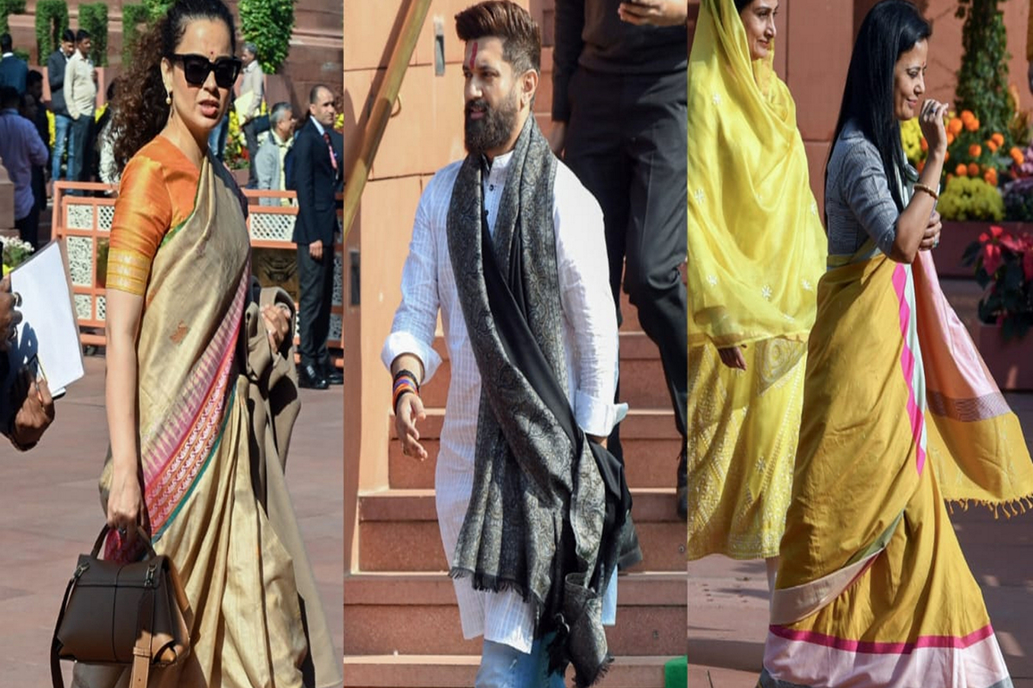 Kangana Ranaut to Chirag Paswan: MPs turn heads with stylish start to Parliament's Winter Session