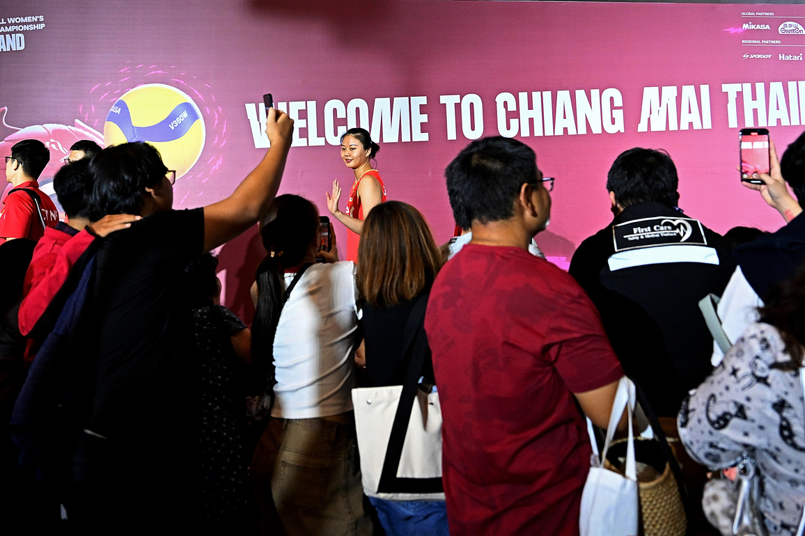 (SP)THAILAND-CHIANG MAI-VOLLEYBALL-WOMEN'S WORLD CHAMPIONSHIP-CHINA VS MEXICO