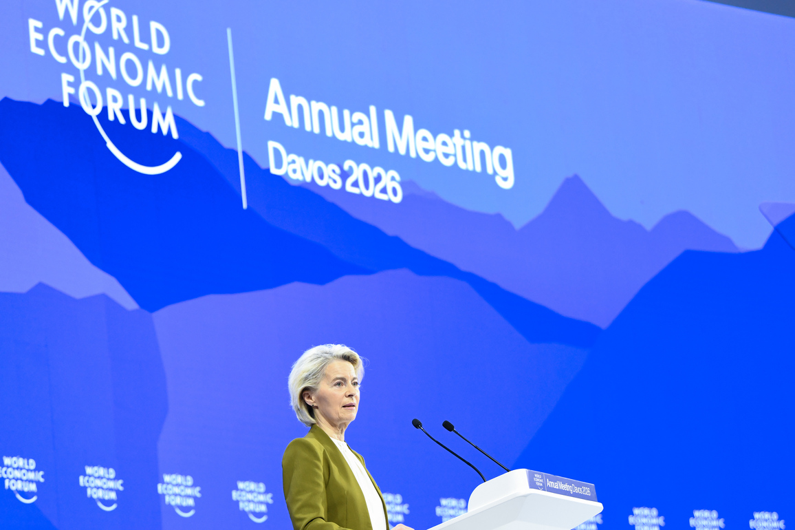 SWITZERLAND-DAVOS-WEF ANNUAL MEETING 2026-URSULA VON DER LEYEN-SPECIAL ADDRESS