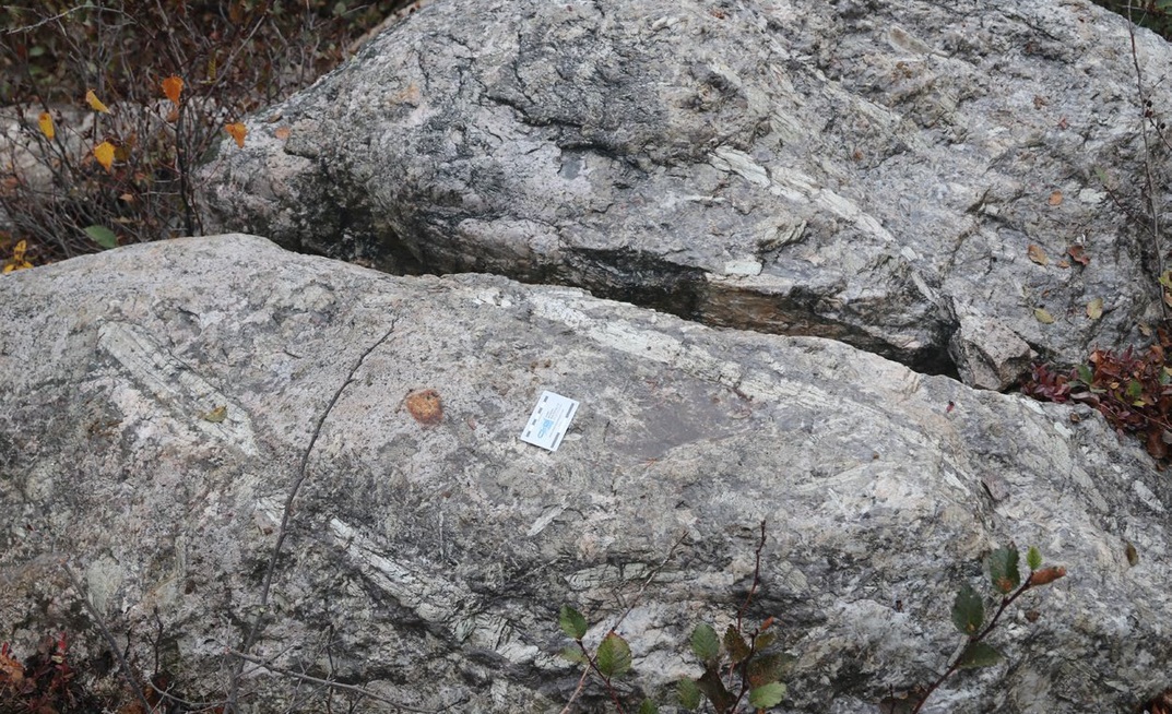 Pegmatites at Falcon Lake