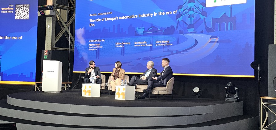 A panel discussed the role of the automotive industry in EV uptake in Europe