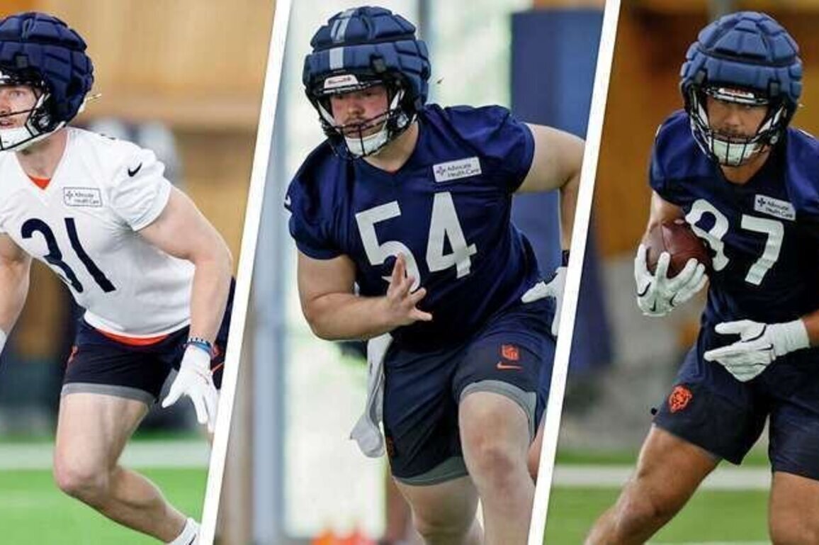 Top Bears draft picks discuss first rookie minicamp practice