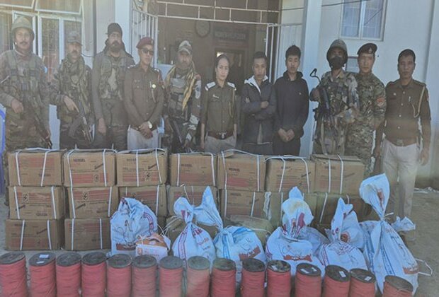 Assam Rifles and Mizoram Police recover 775 kg explosives, 4700 detonators in Hnahthial