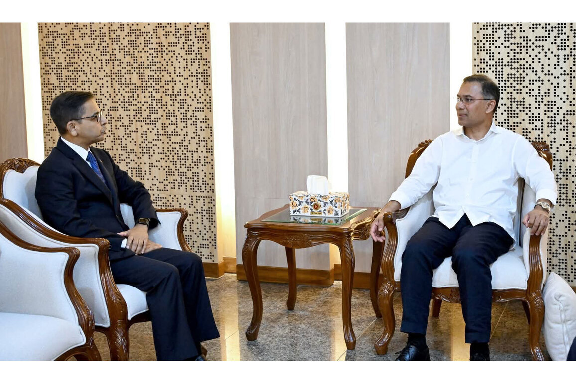 Outgoing Indian High Commissioner to Bangladesh pays farewell call on PM Tarique Rahman