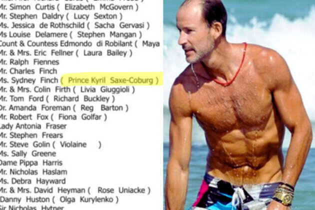 Bulgarian Prince Kyril Mentioned in the Epstein Files