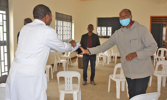 Mbarara tycoon fuels coronavirus fight with huge donation Mbarara tycoon fuels coronavirus fight with huge donation