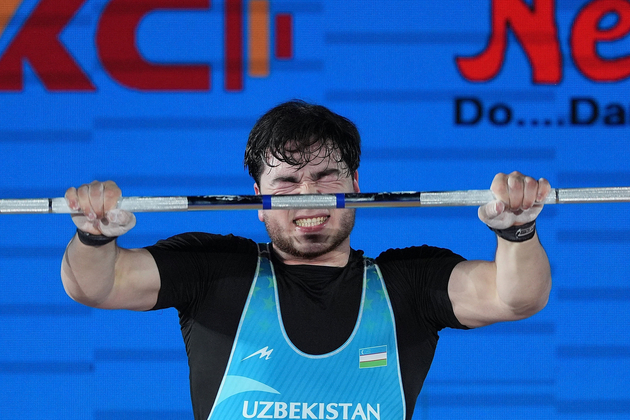 (SP)CHINA-JIANGSHAN-WEIGHTLIFTING-ASIAN CHAMPIONSHIPS-MEN'S 109KG (CN)