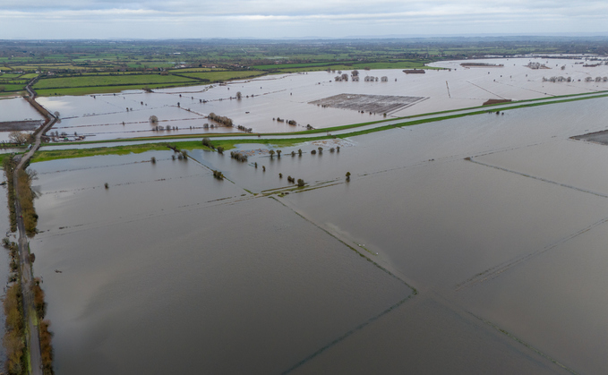 North Curry Moor floods on the Somerset Levels | Credit: iStock