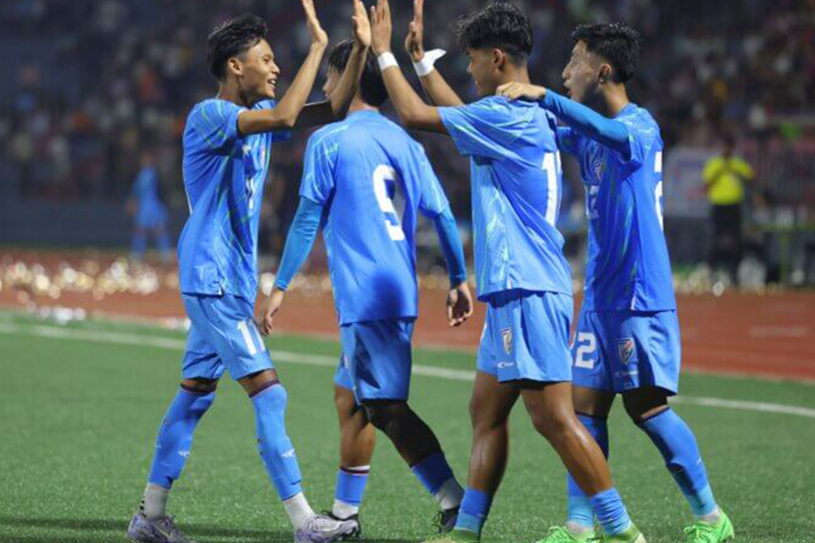 India secure 8-0 win over Sri Lanka in SAFF U19 title defence opener