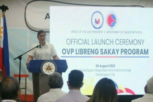 OVP libreng sakay starts fruitful govt-private collab: VP Sara