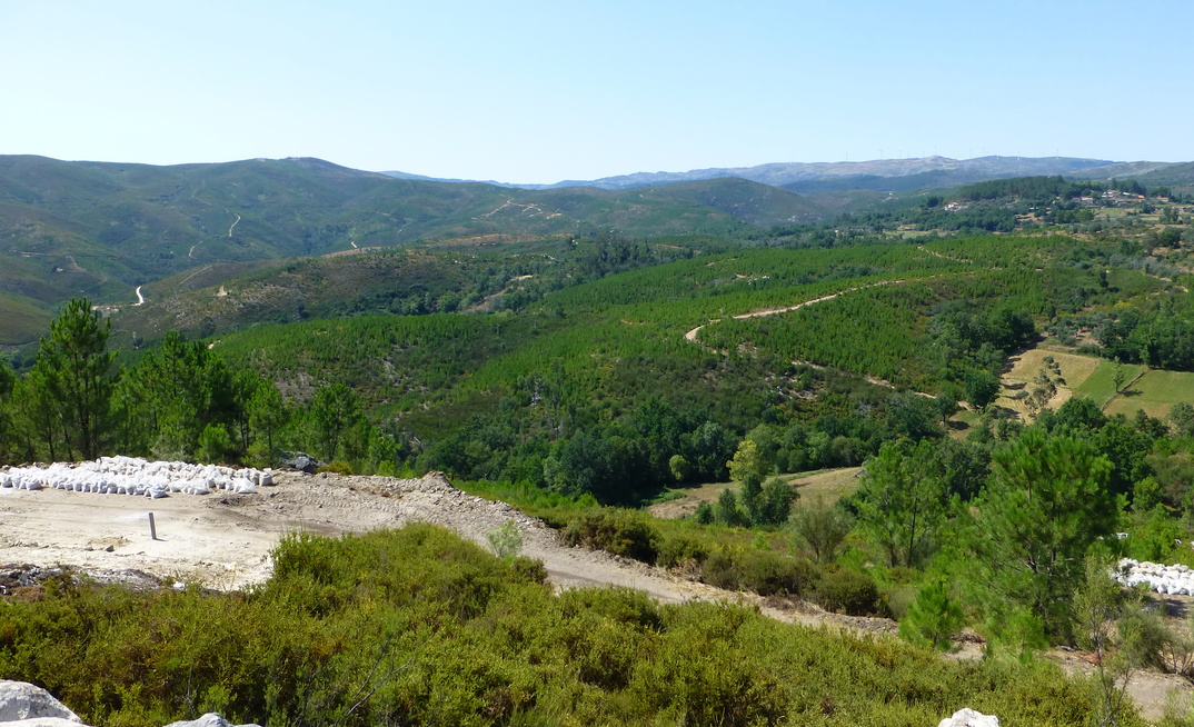 The location of Savannah Resources' Barroso lithium project in Portugal