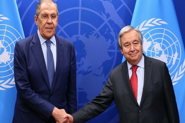 Lavrov meets UN Secy General, discusses Ukrainian food produce export from Black Sea