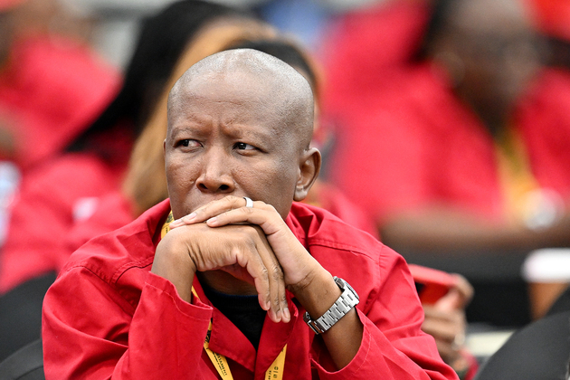 SOUTH AFRICA-CAPE TOWN-EFF-FOUNDING LEADER-SENTENCE