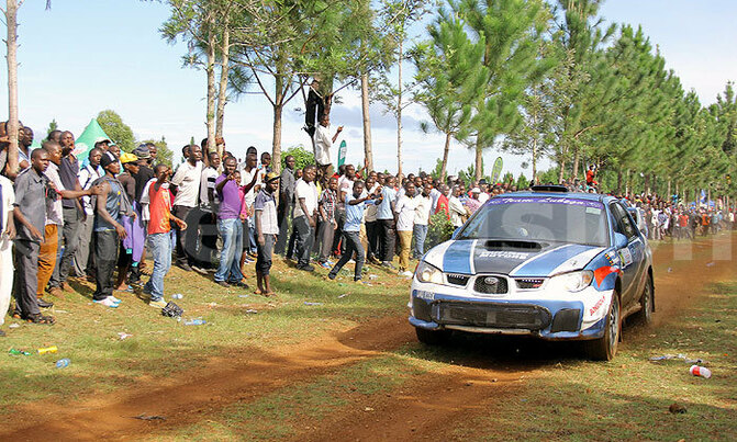 Lubega declared Kabalega Rally winner Lubega declared Kabalega Rally winner