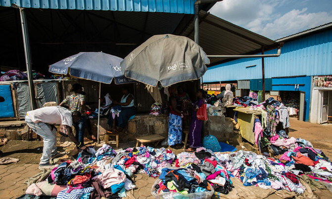 A war on second-hand clothes A war on second-hand clothes