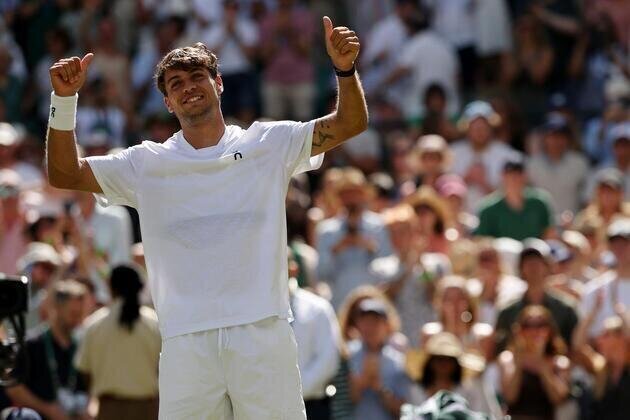 Flavio Cobolli tops Alex de Minaur, advances to face British wild card Arthur Fery