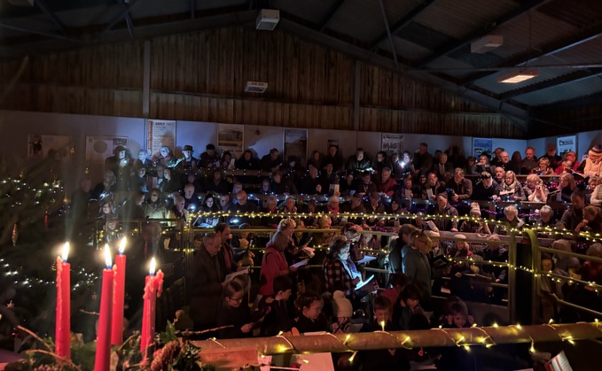 Singing in the Ring. Image by: Exmoor Hill Farming Network