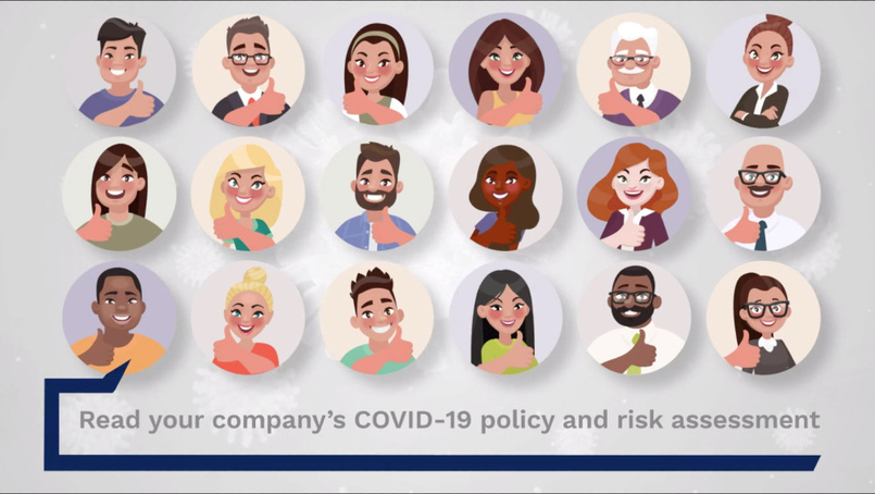 CICV Forum creates new animation to give workers clear and simple guidance about returning to work safely