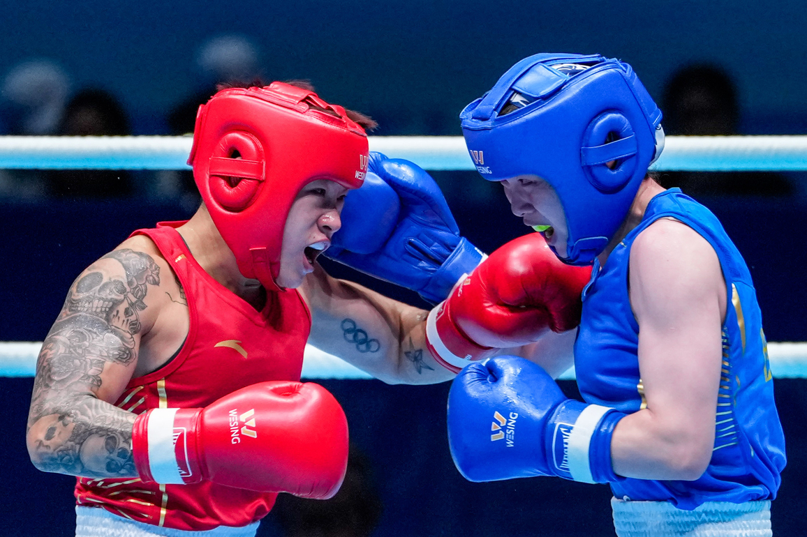 (SP)CHINA-15TH NATIONAL GAMES-BOXING-WOMEN'S-60KG-FINAL (CN)